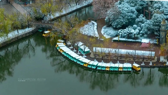 美炸！宝鸡初雪已至，许你一场浪漫人间(图2)