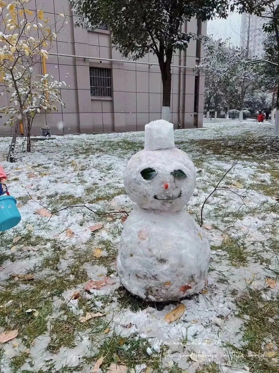 美炸！宝鸡初雪已至，许你一场浪漫人间(图10)