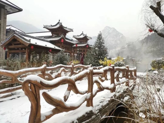 美炸！宝鸡初雪已至，许你一场浪漫人间(图19)