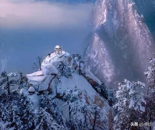 秦岭之巅，宛若梦幻般的冰雪殿堂(图1)