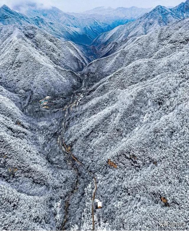 秦岭之巅，宛若梦幻般的冰雪殿堂(图4)