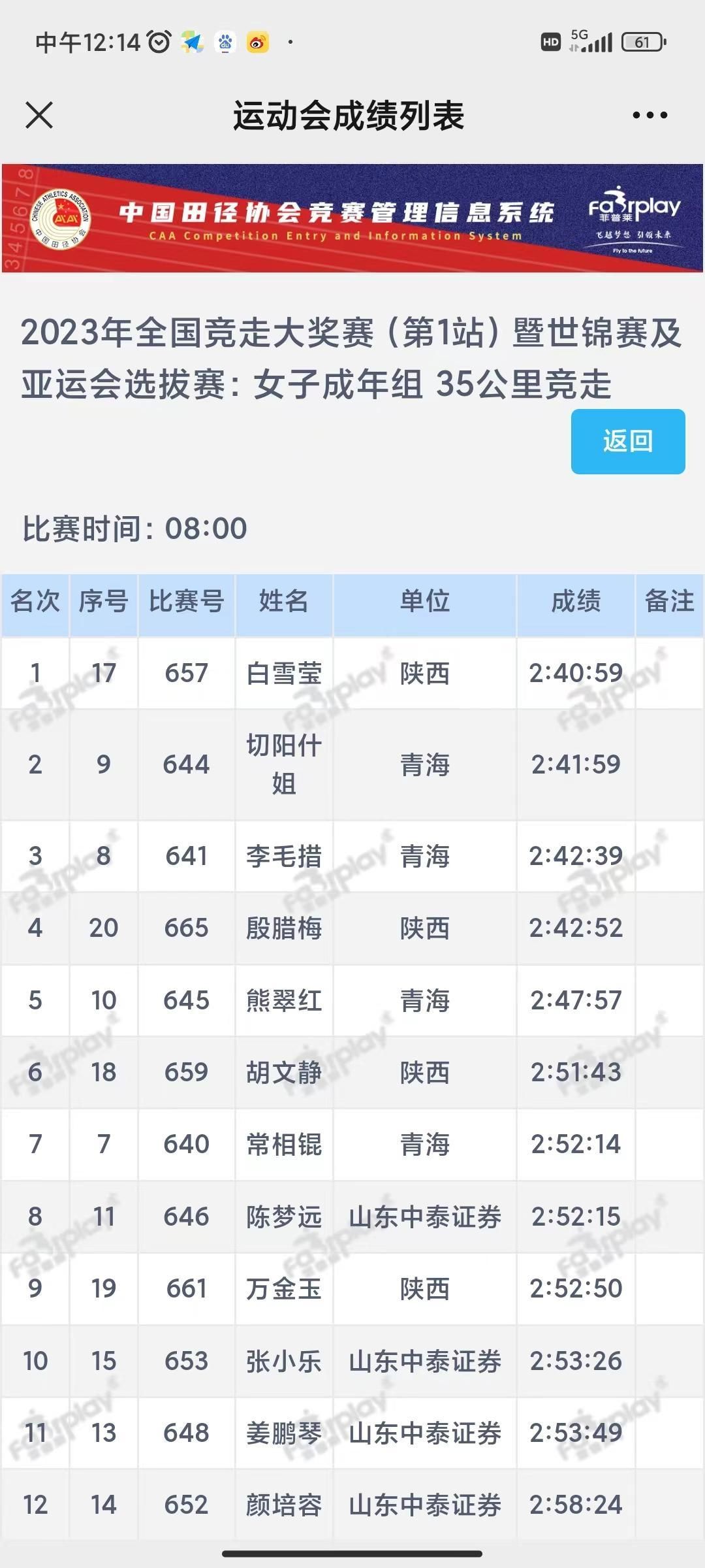 击败奥运会冠军 陕西竞走运动员白雪莹夺冠(图3) 4247cfd762f6e4fe9a1610751f1f9d0b.jpeg