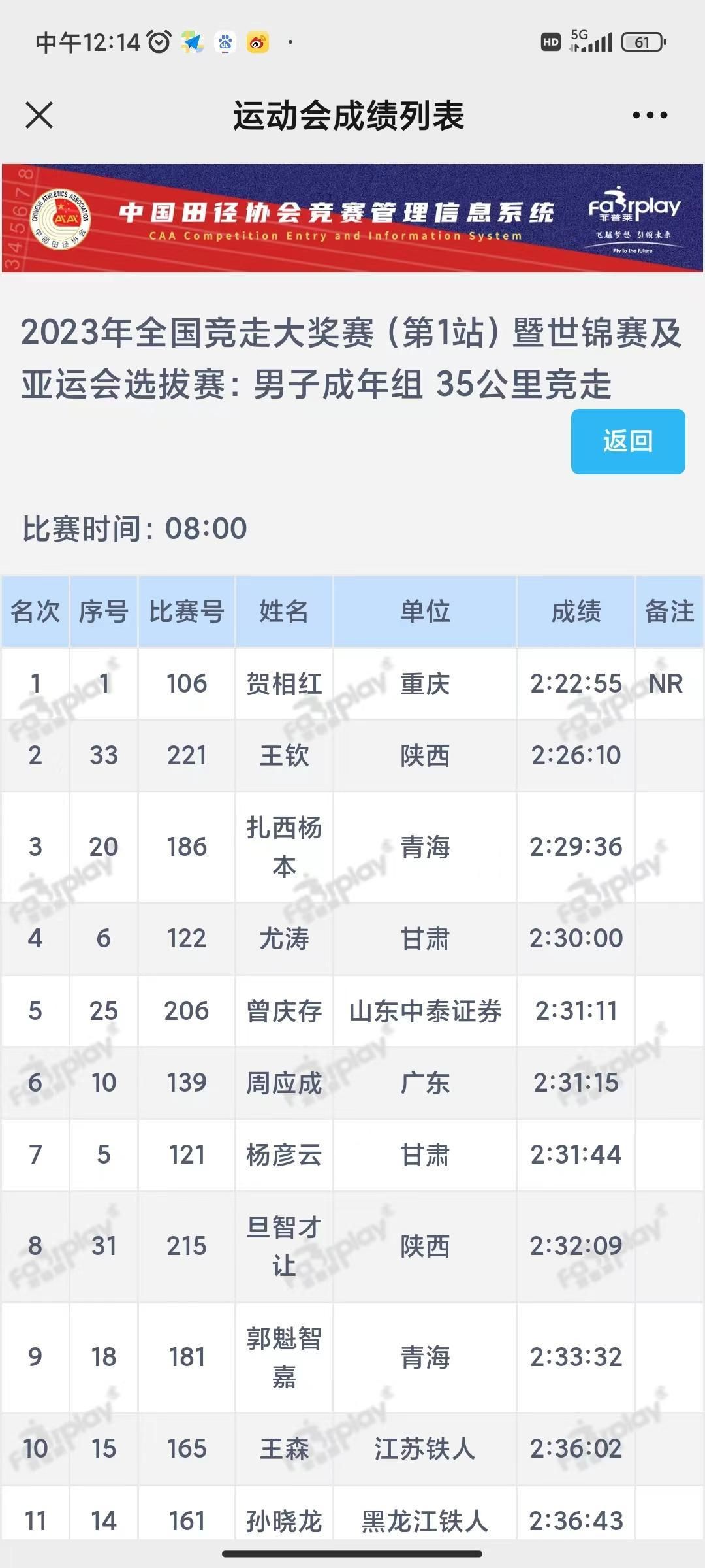 击败奥运会冠军 陕西竞走运动员白雪莹夺冠(图4) cb8141ae45e5a878195d5865a01f5109.jpeg