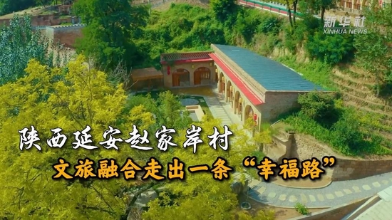 陕西延安赵家岸村：文旅融合走出一条“幸福路”(图4)