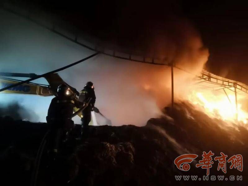 陕西一400平方米牛场起火损失约20万元 事故疑因烟头引发(图2) 微信图片_20230414185736.jpg