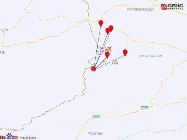 新疆伊犁州昭苏县发生4.5级地震 震源深度10千米(图4)