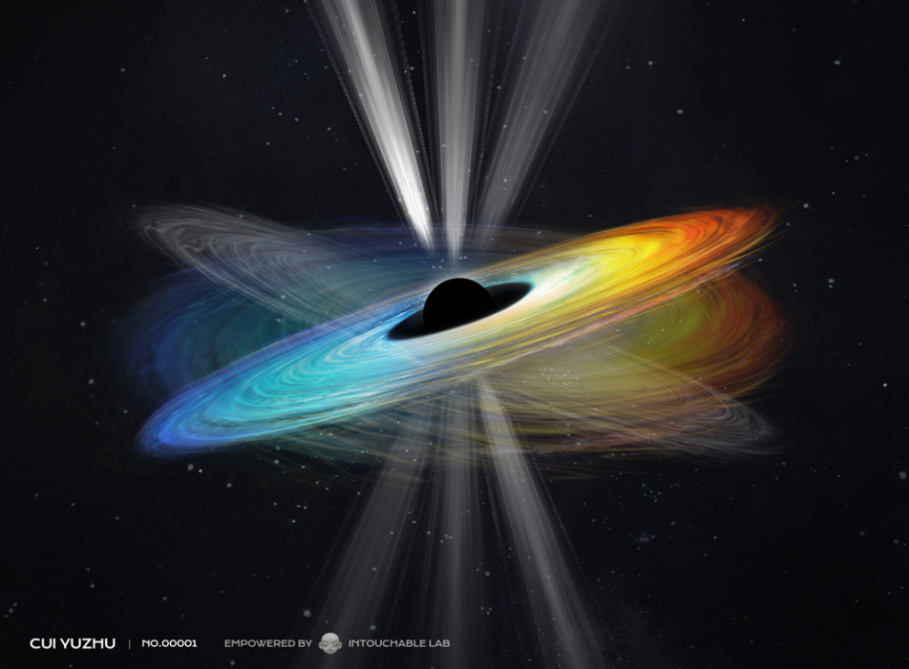 人类首次“看见”的那个黑洞 被证明确实在自旋！(图1)